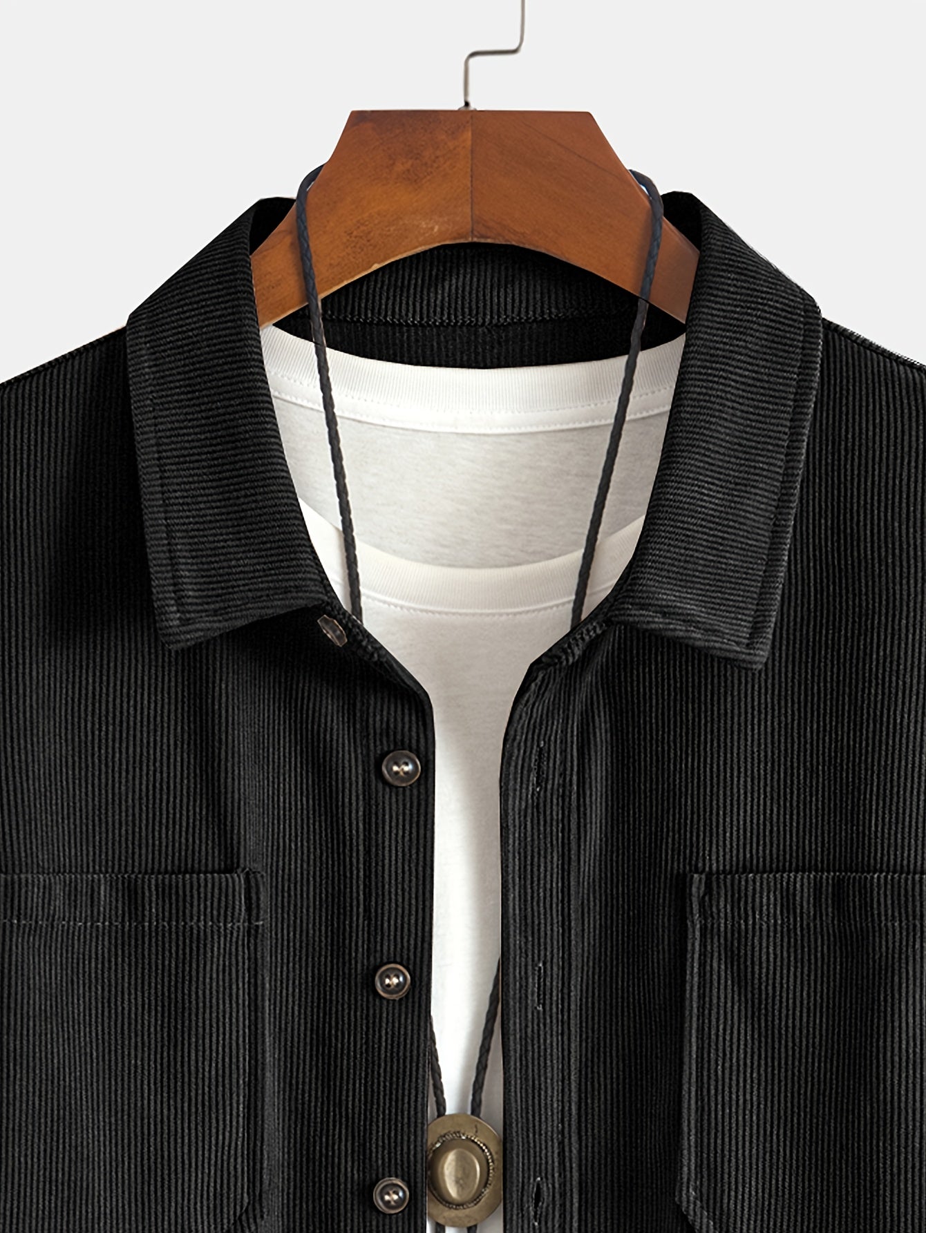 Bryce | Chemise d'extérieur texturée côtelée