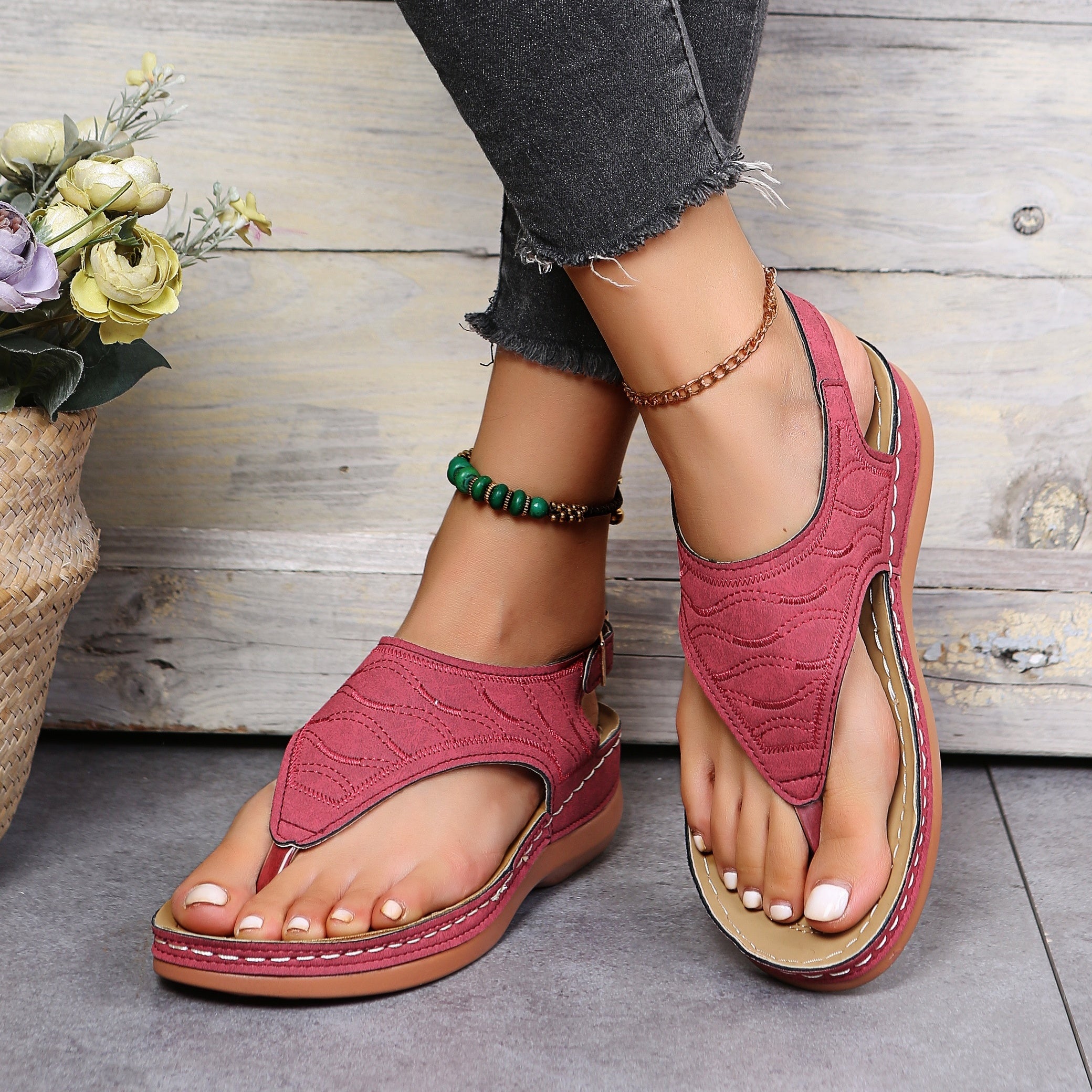 AliceLeon™ | Clara Ergonomic Comfort Sandals