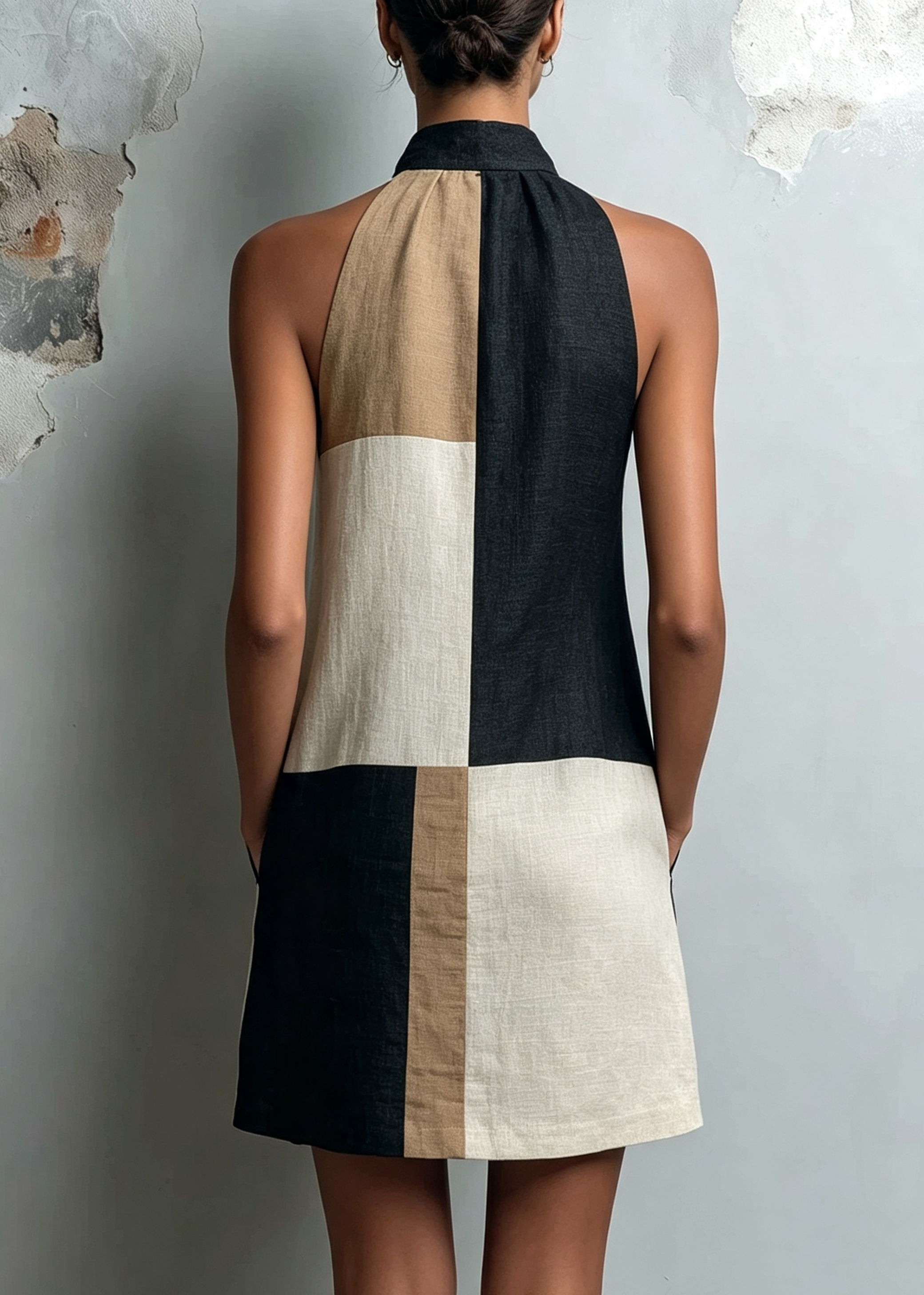 Sabrina | Robe Mini Colorblock