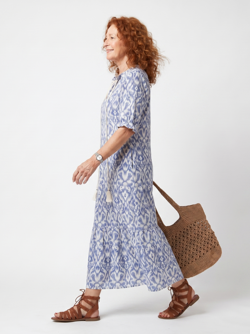 Ottiline | Robe midi imprimée