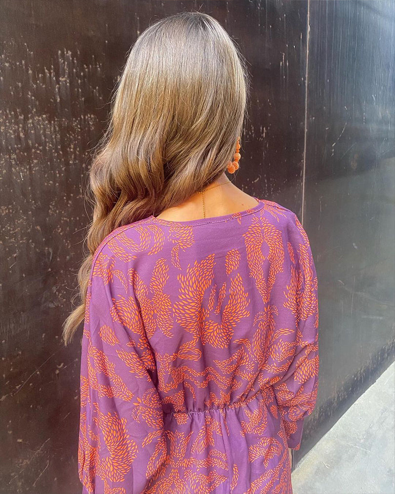 AliceLeon™ | Élégante Robe Imprimée