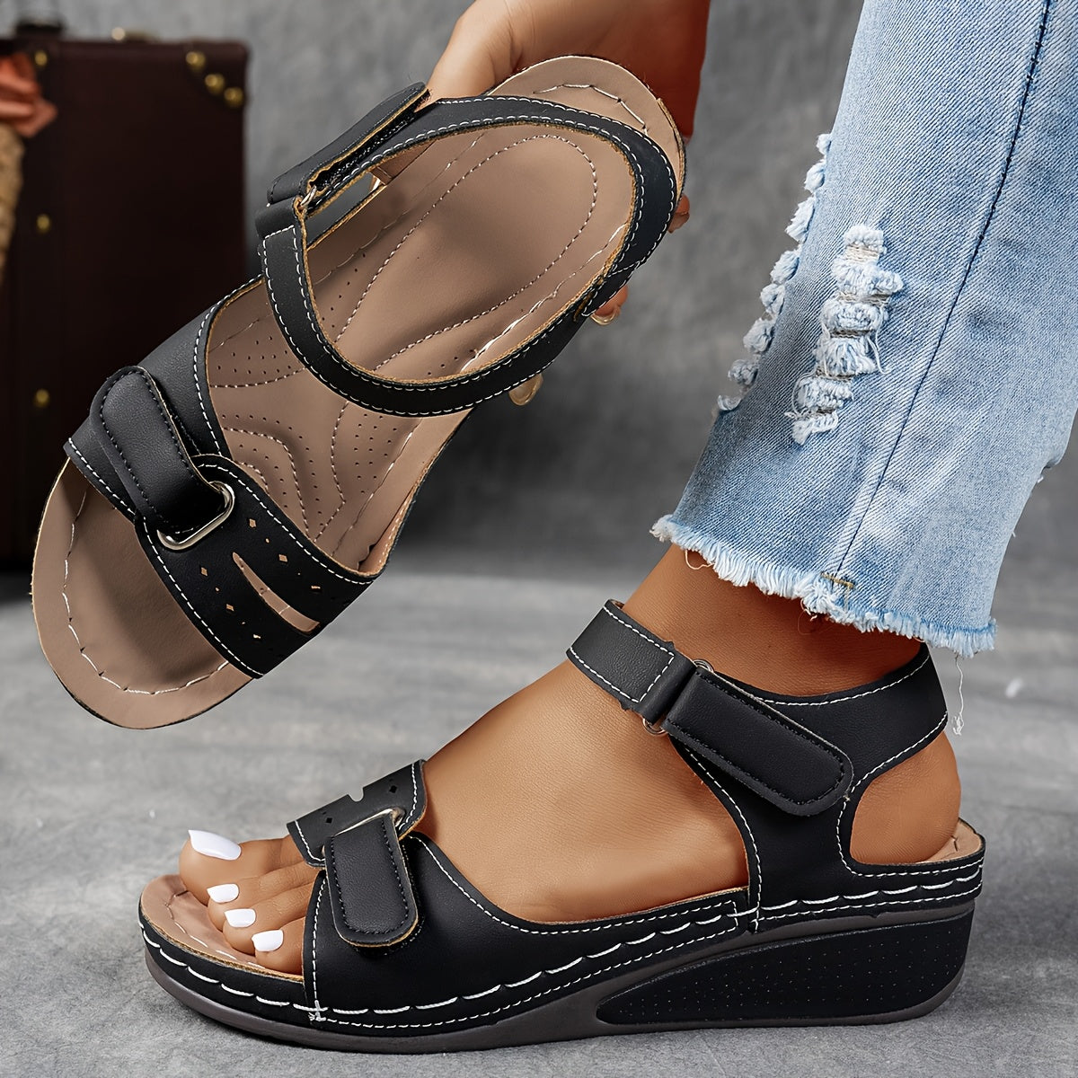 AliceLeon™ | Sandales Orthopédiques Confort Ella