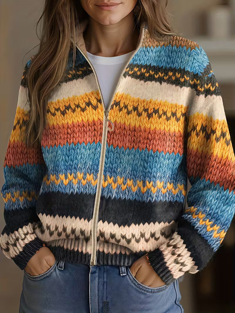 Yseult | Cardigan Zigzag