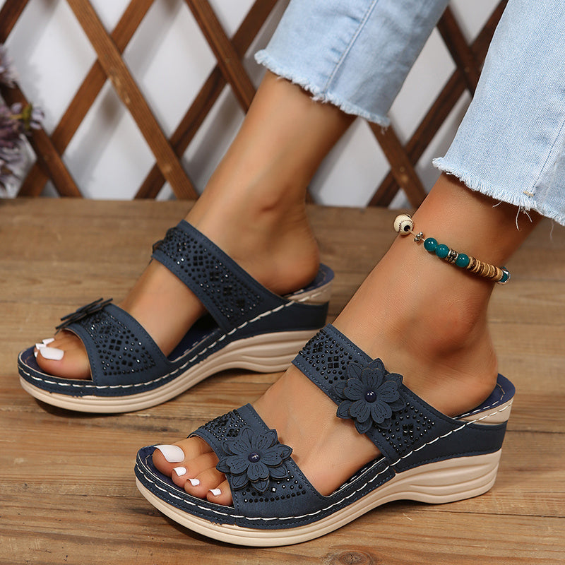 AliceLeon™ | Rosalie Comfort Wedge Sandals