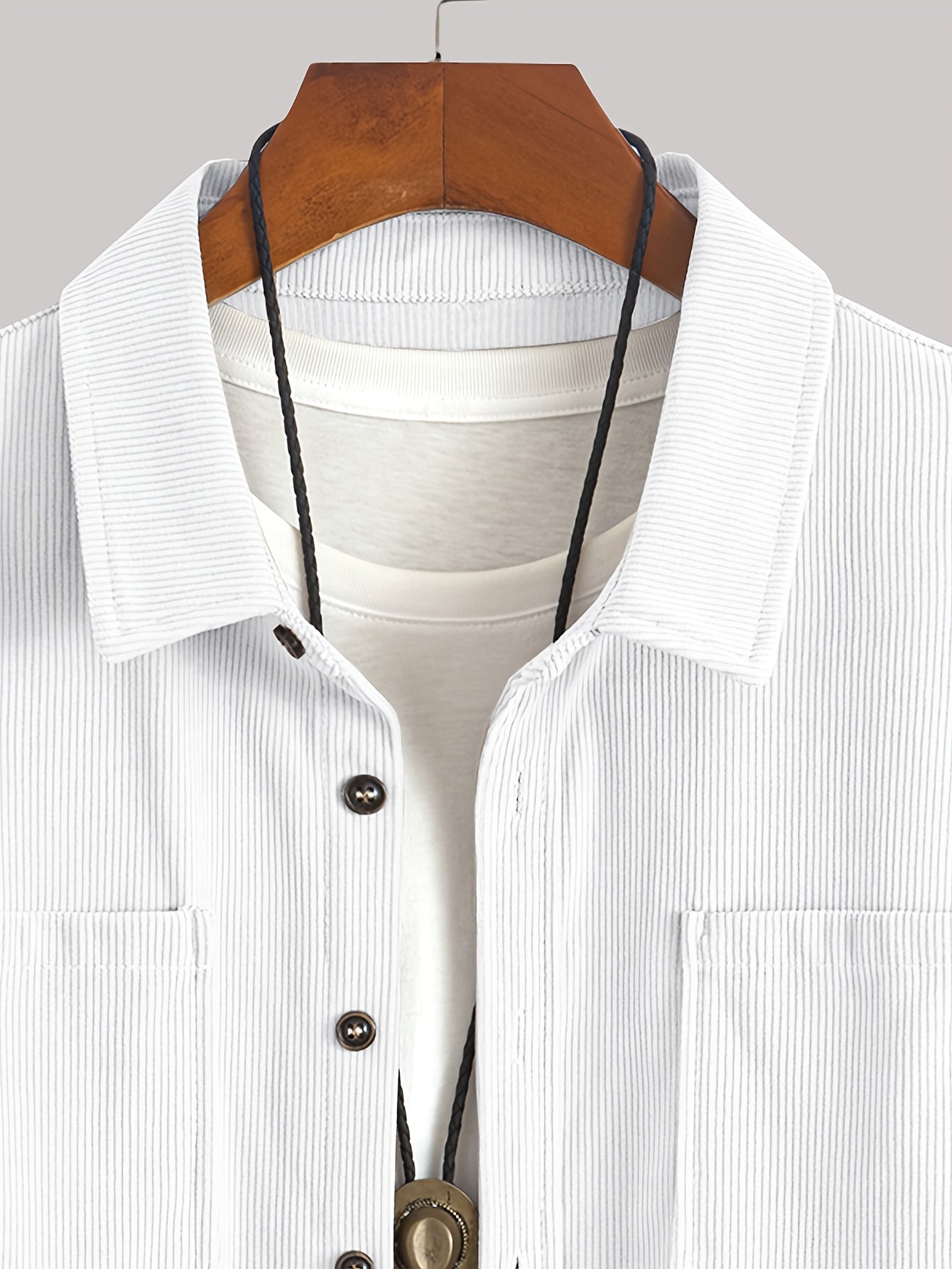 Bryce | Chemise d'extérieur texturée côtelée