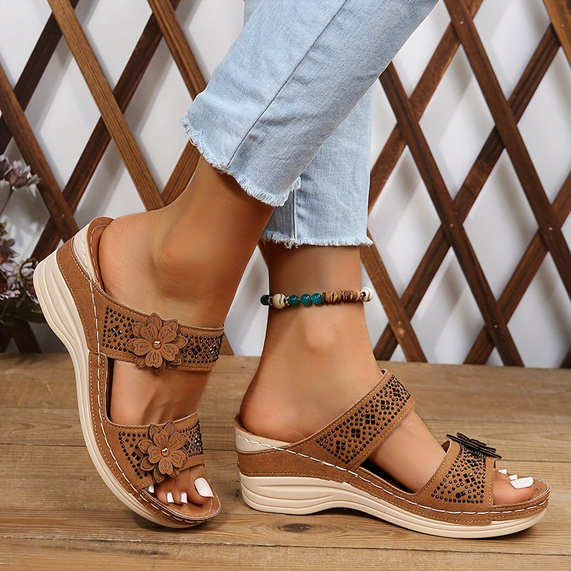 AliceLeon™ | Rosalie Comfort Wedge Sandals