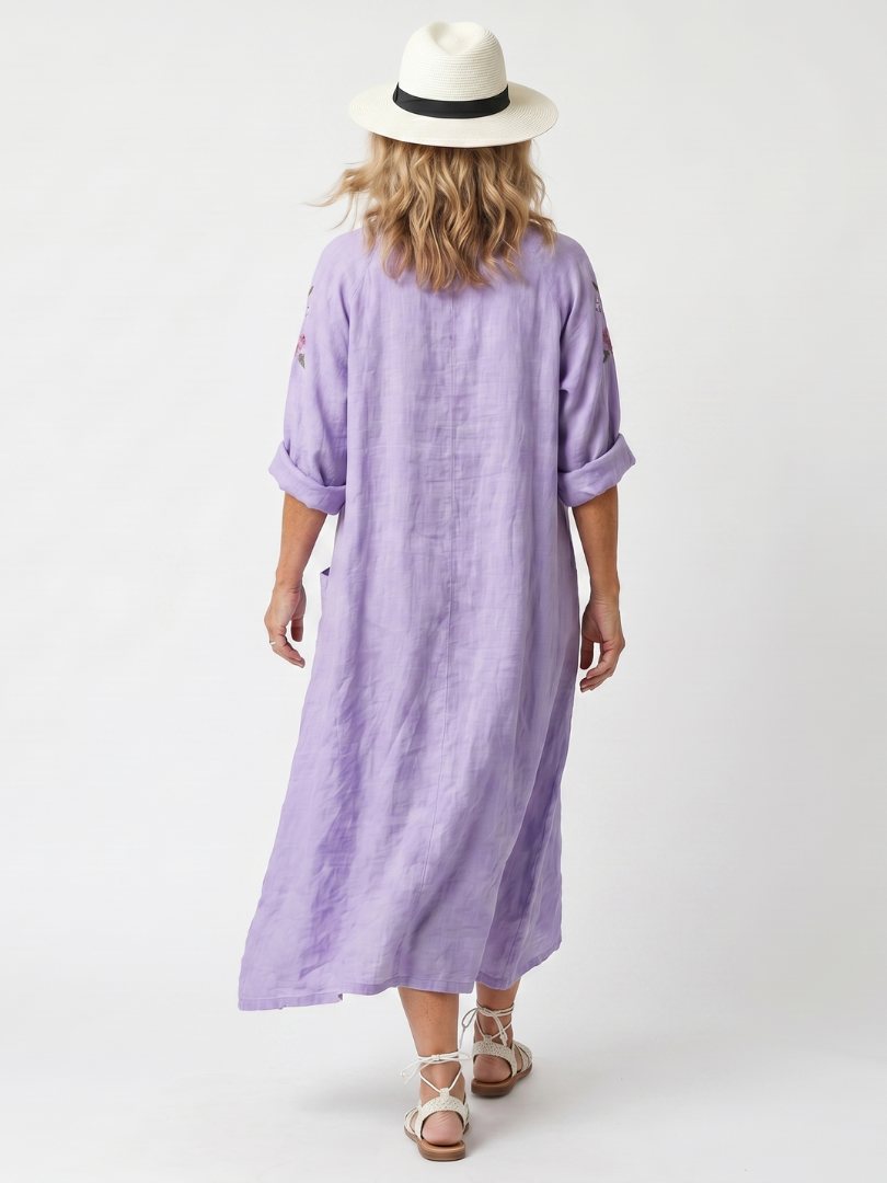 Tavi | Robe midi fleurie