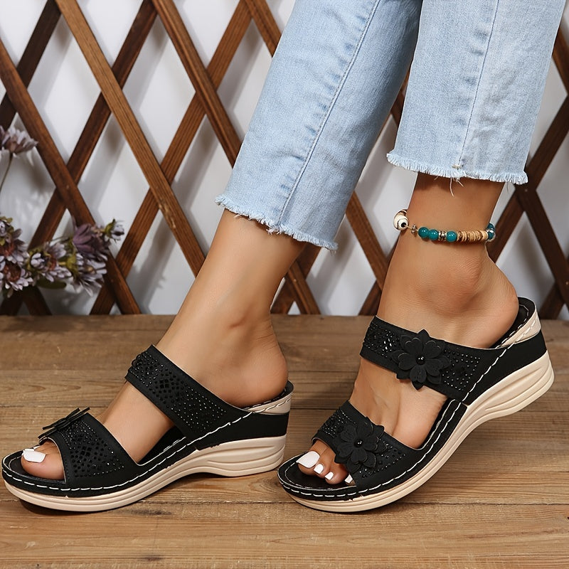 AliceLeon™ | Rosalie Comfort Wedge Sandals