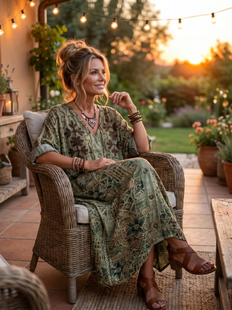 Aleta | Robe midi oversize