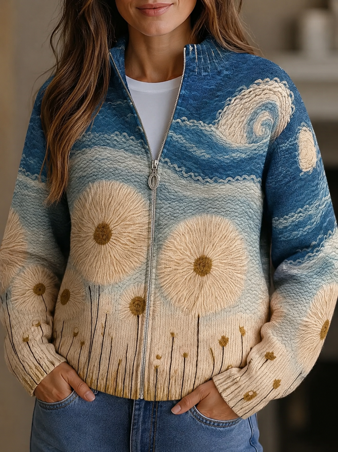 Yolanda | Cardigan Pissenlit