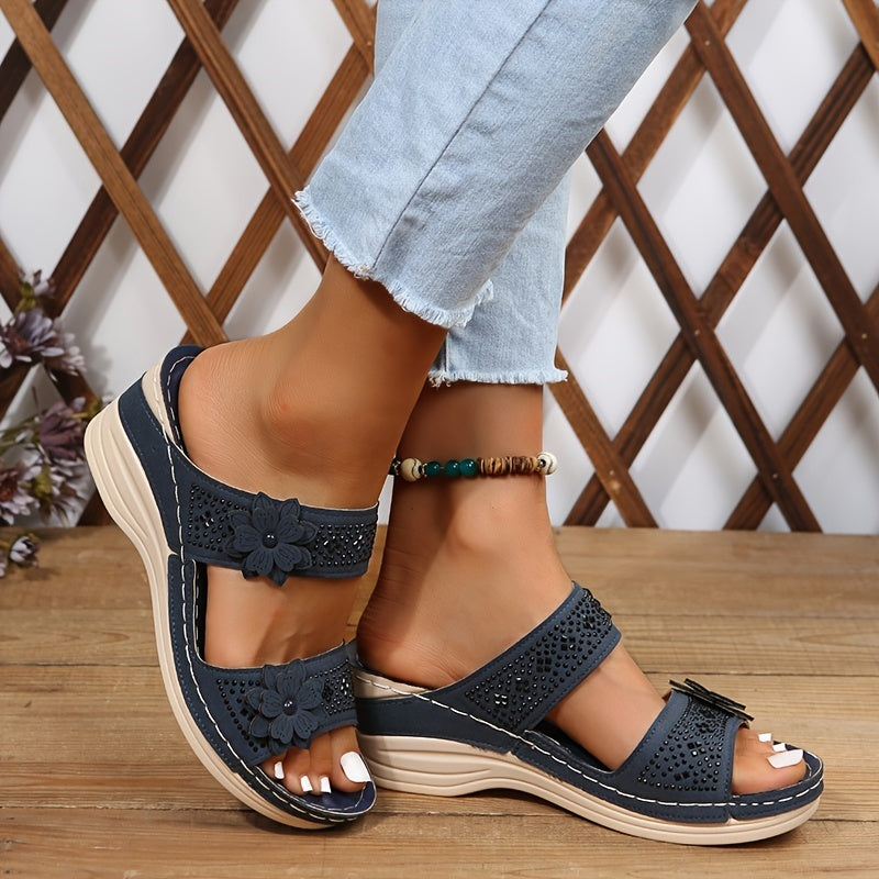 AliceLeon™ | Rosalie Comfort Wedge Sandals