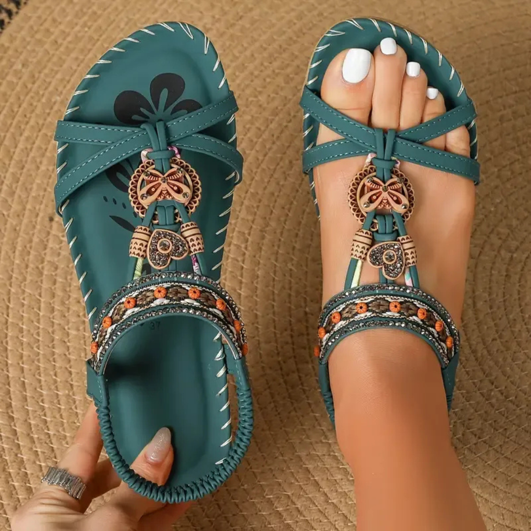 Hannah | Sandales Bohémiennes Confort