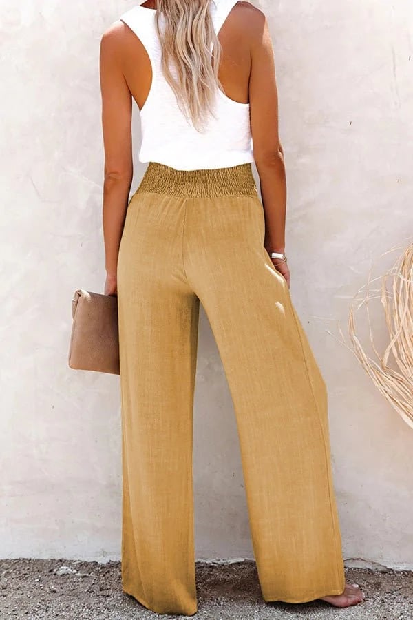 Confortable Pantalon Taille Haute
