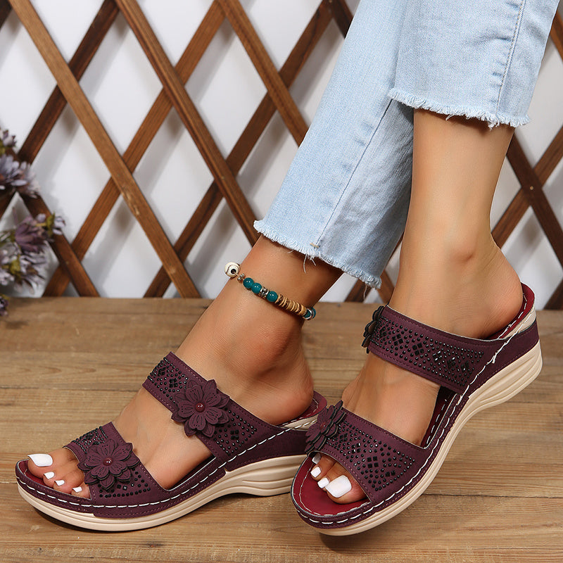 AliceLeon™ | Rosalie Comfort Wedge Sandals