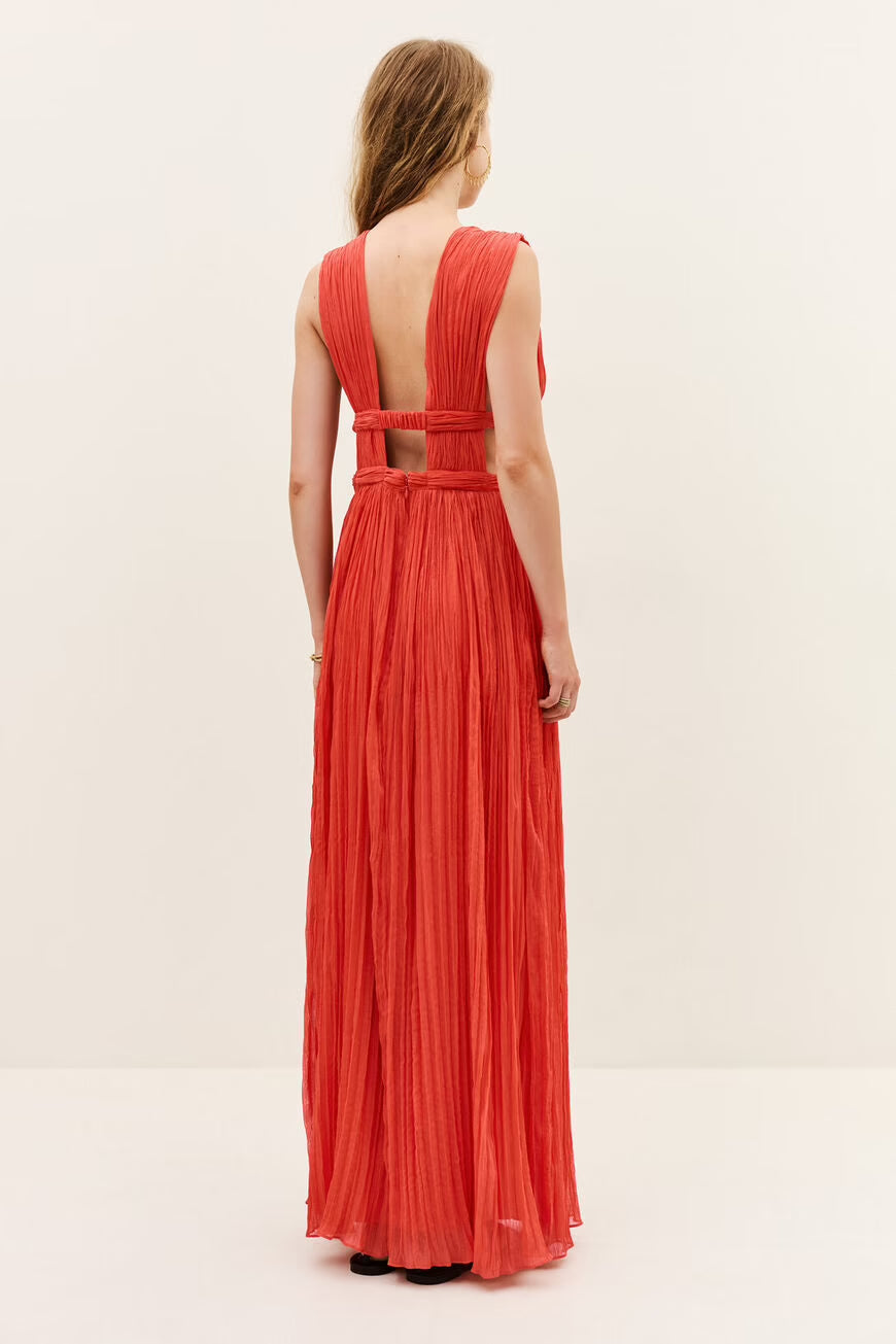 Maxi Robe à Décolleté en V