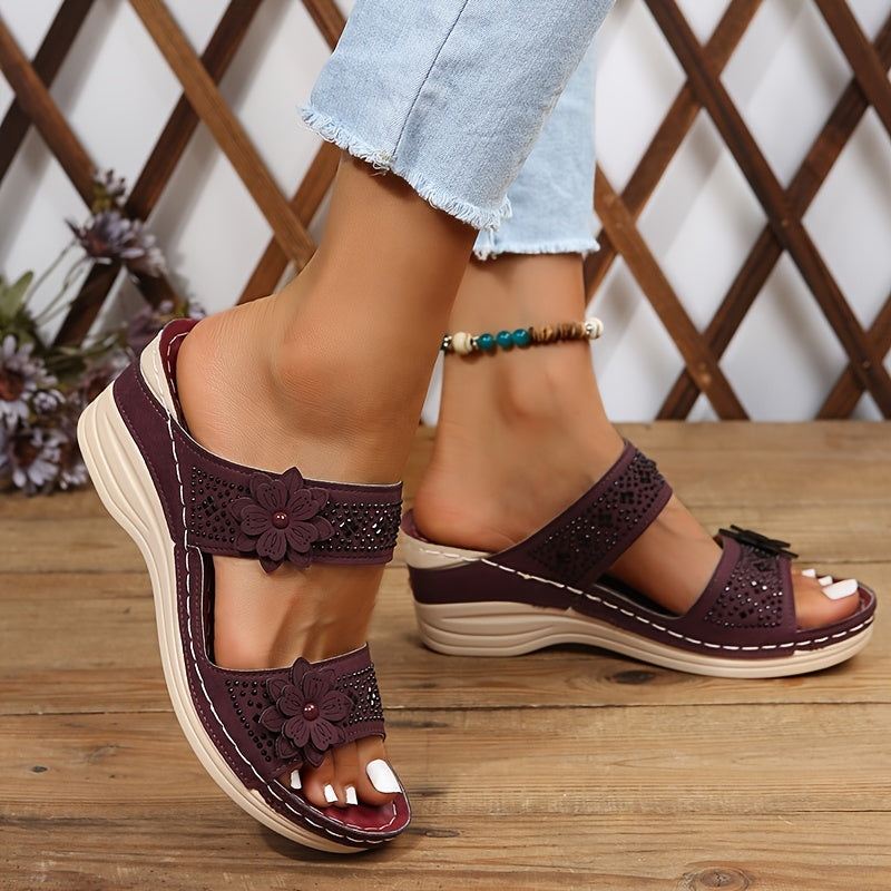 AliceLeon™ | Rosalie Comfort Wedge Sandals