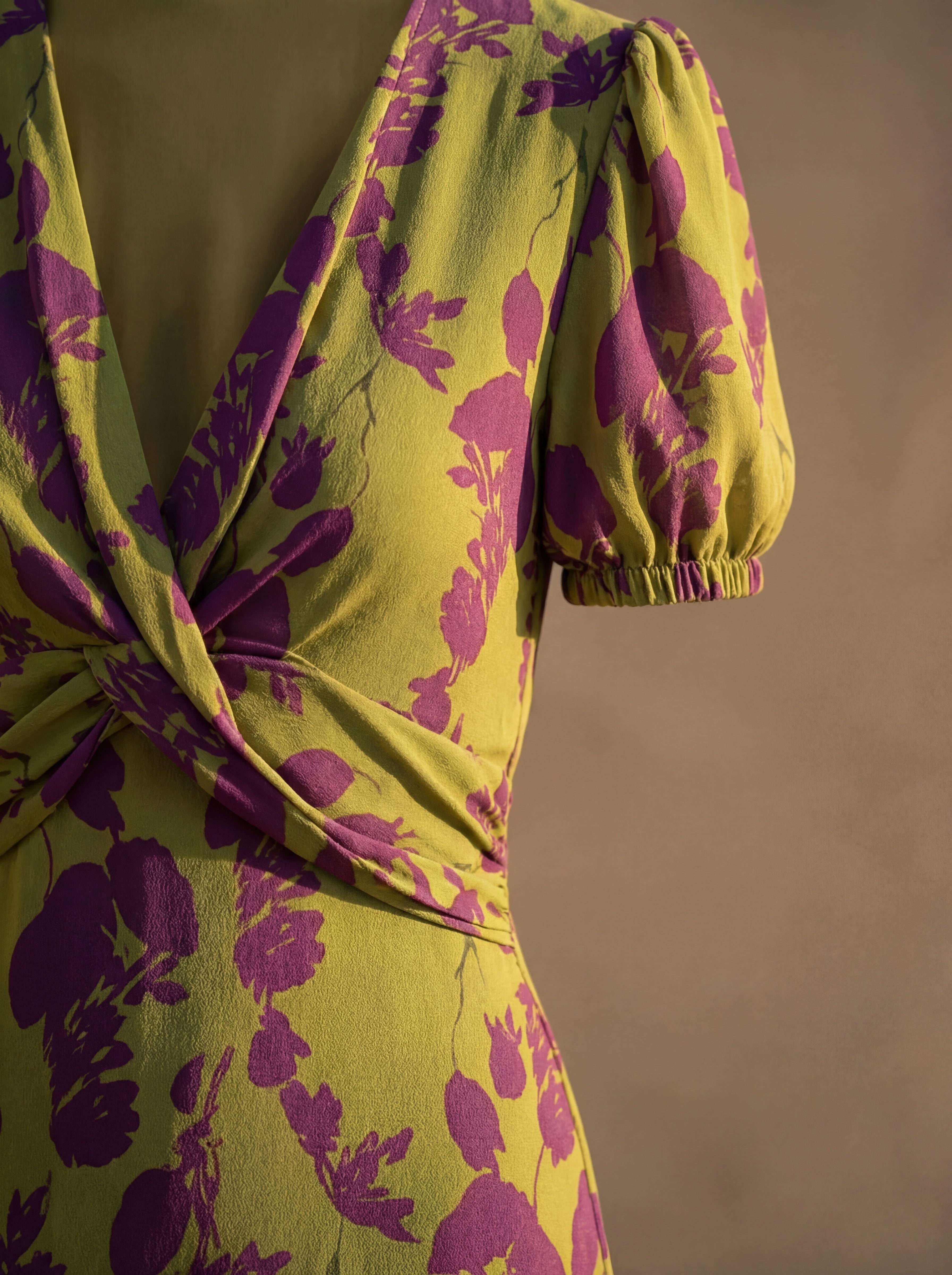 Maxi Robe Fleurie à Tissu Fluide