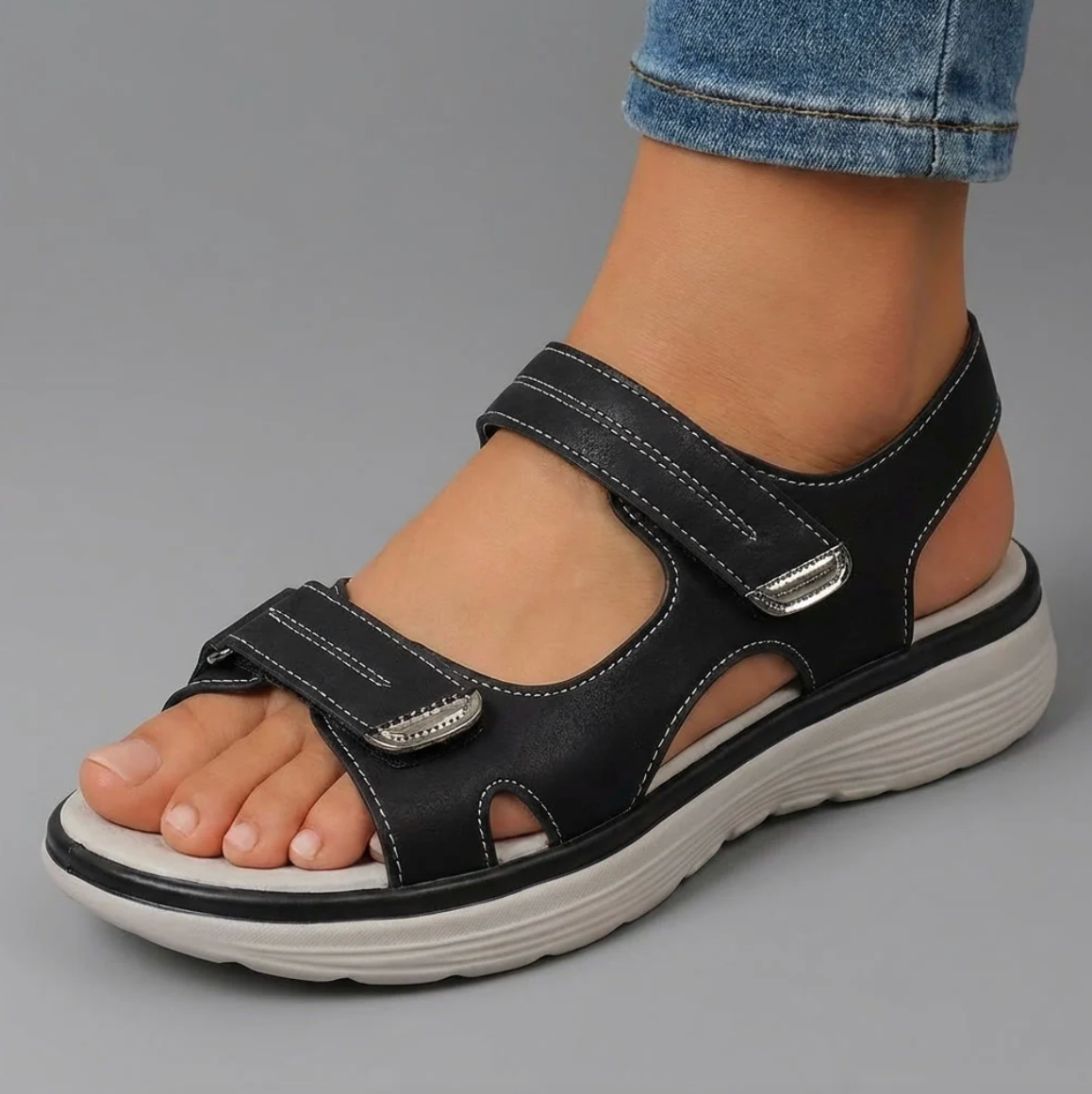 Noreen | Sandales Confortables et Réglables
