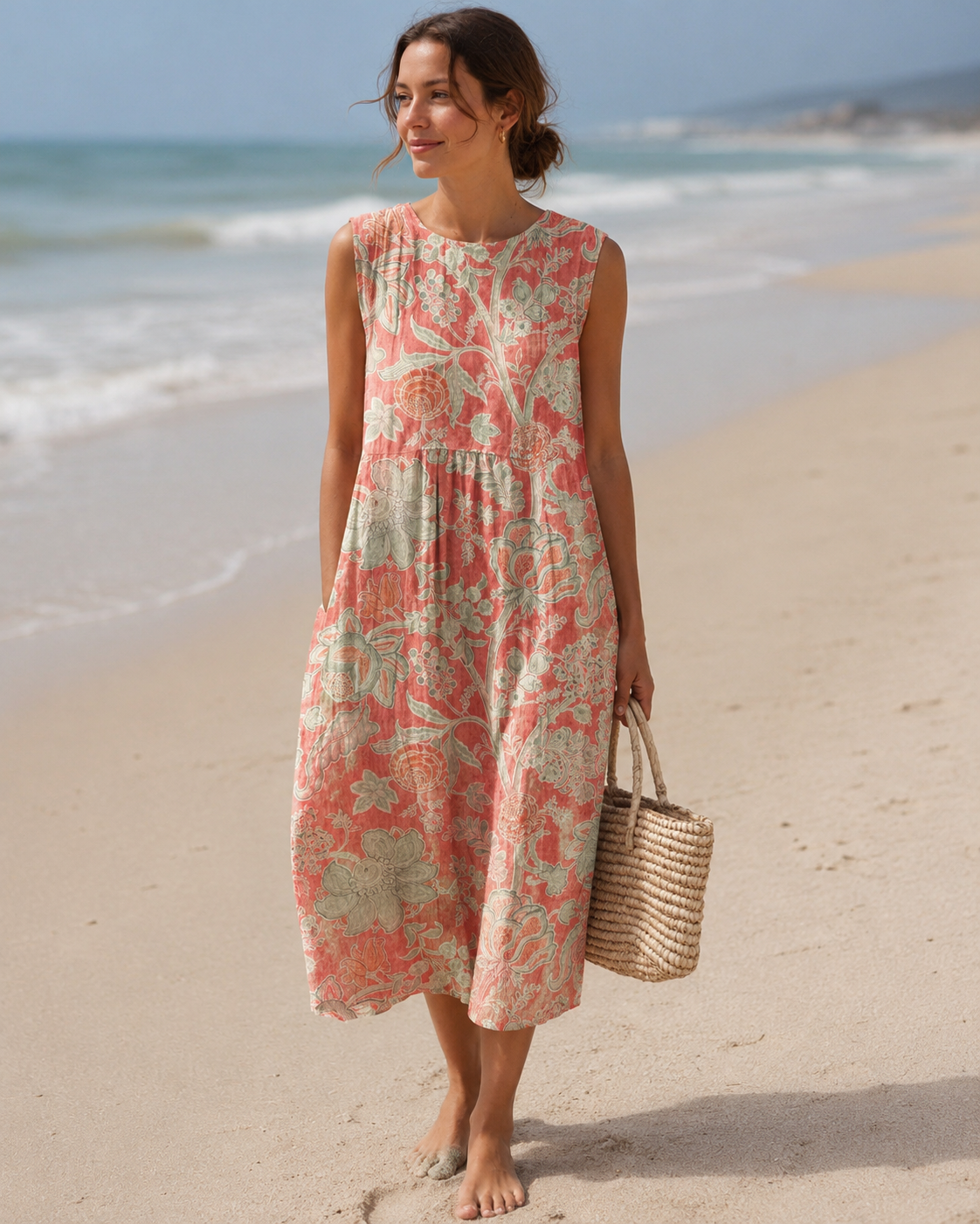 AliceLeon™ | Robe Midi Florale