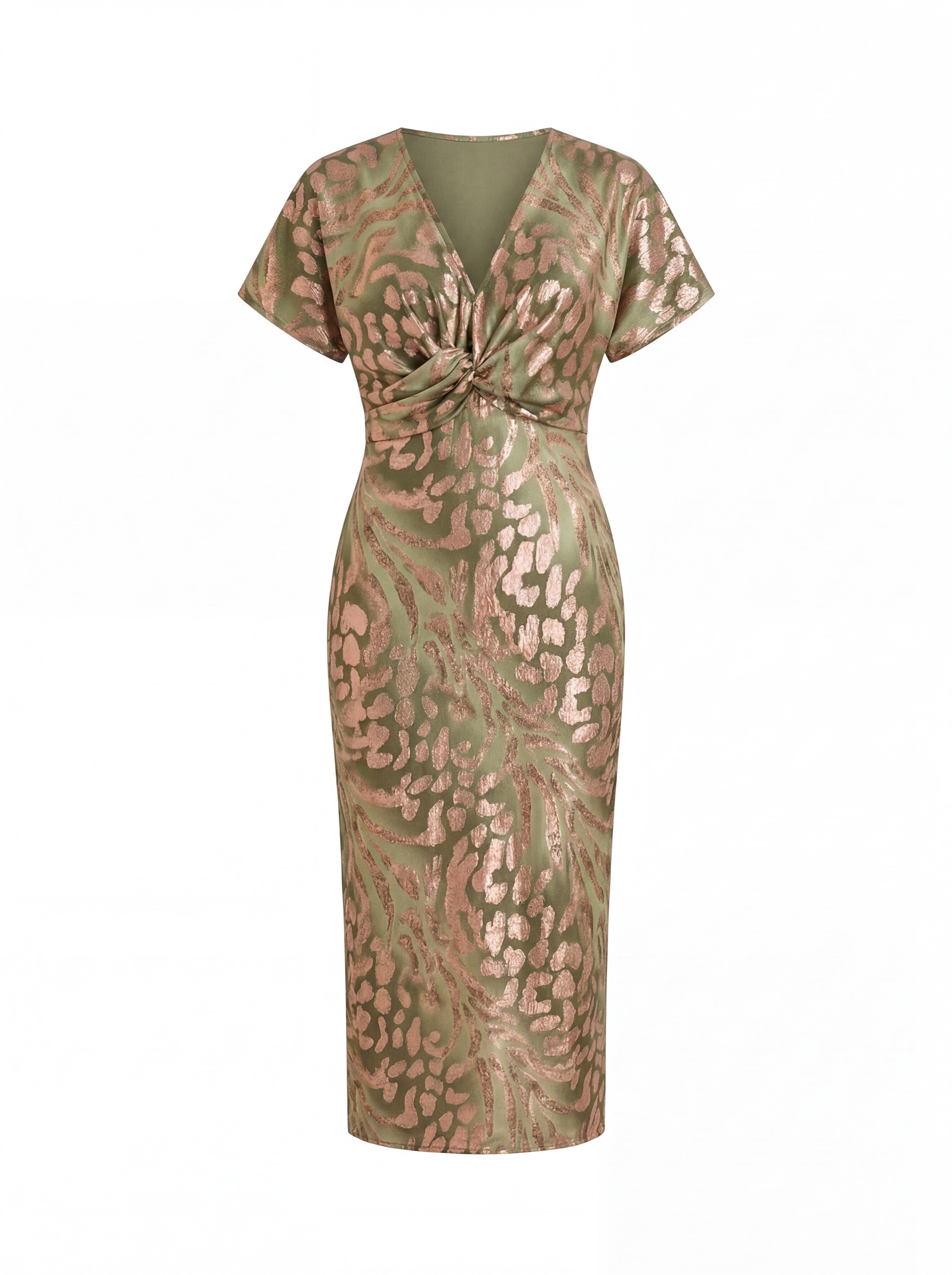 Robe midi nouée