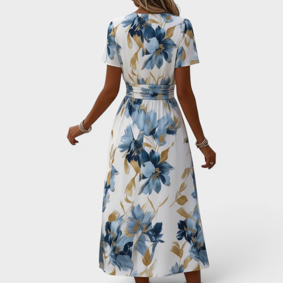 Denise | Robe Midi Flora