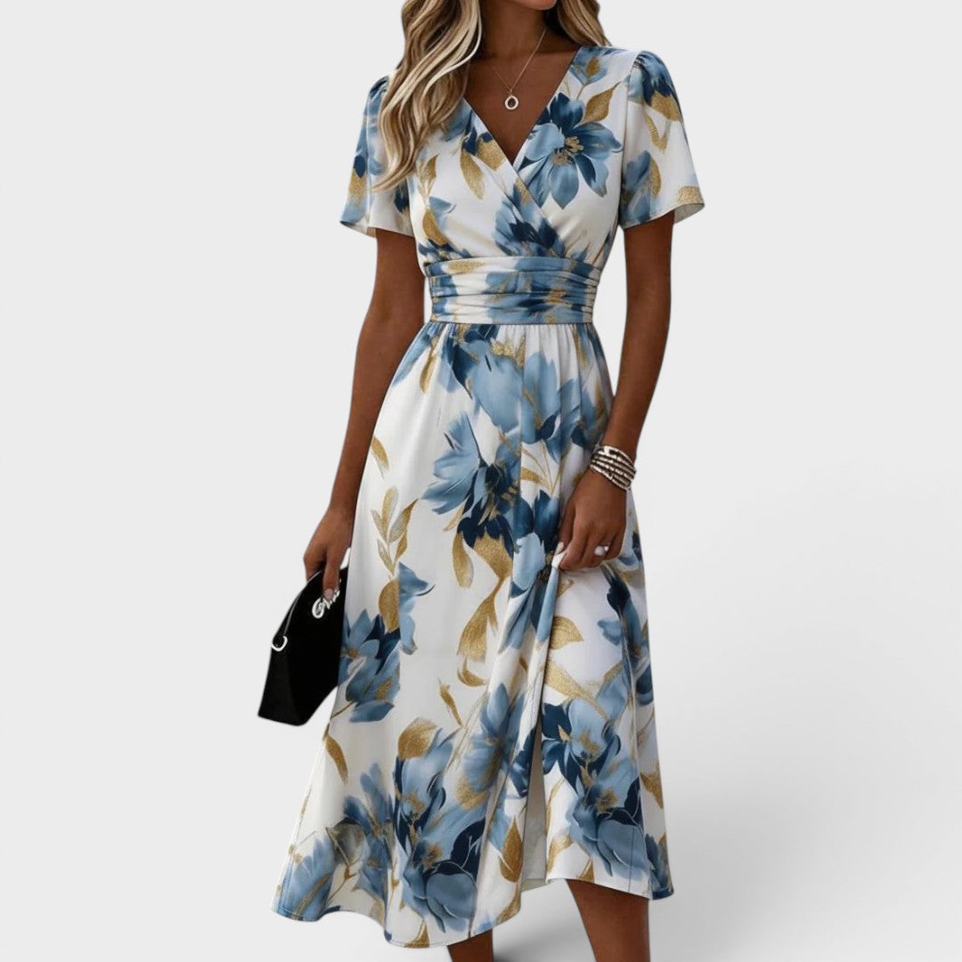 Denise | Robe Midi Flora