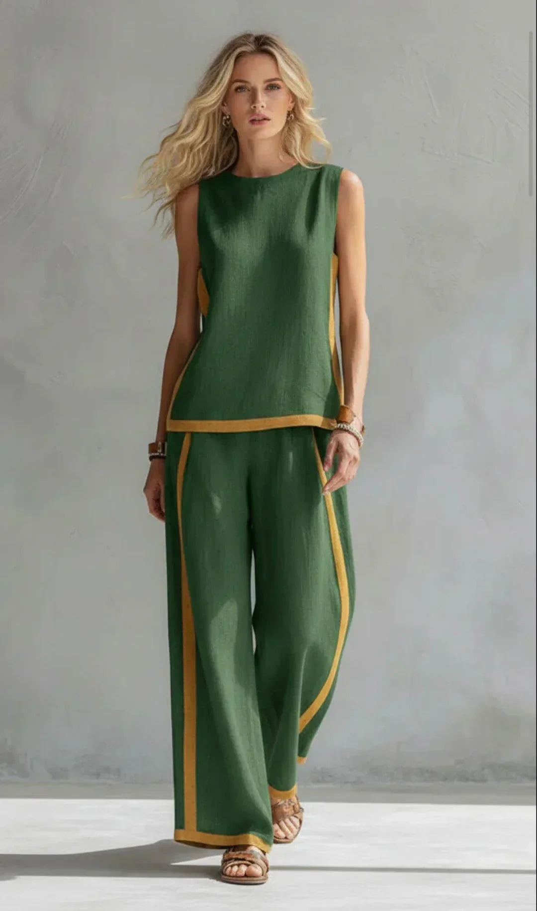Ensemble bicolore élégant