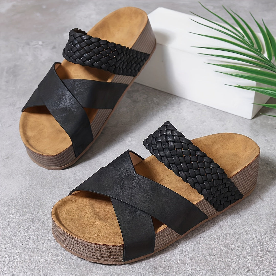 AliceLeon™ | Tressé Élégance Sandales