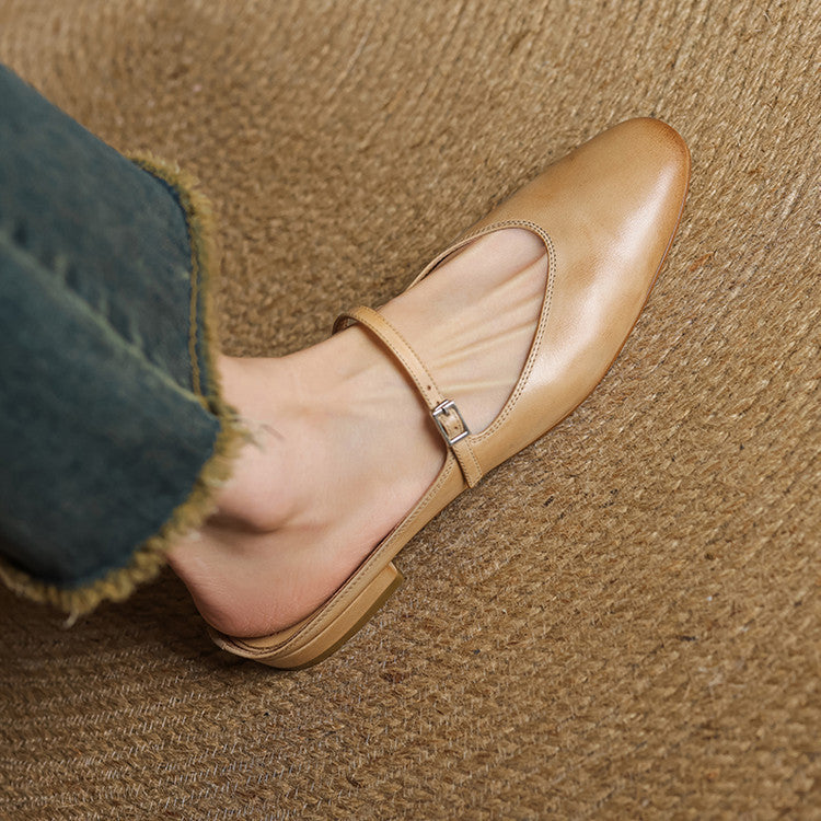 Marvyn Mules en Cuir Authentique