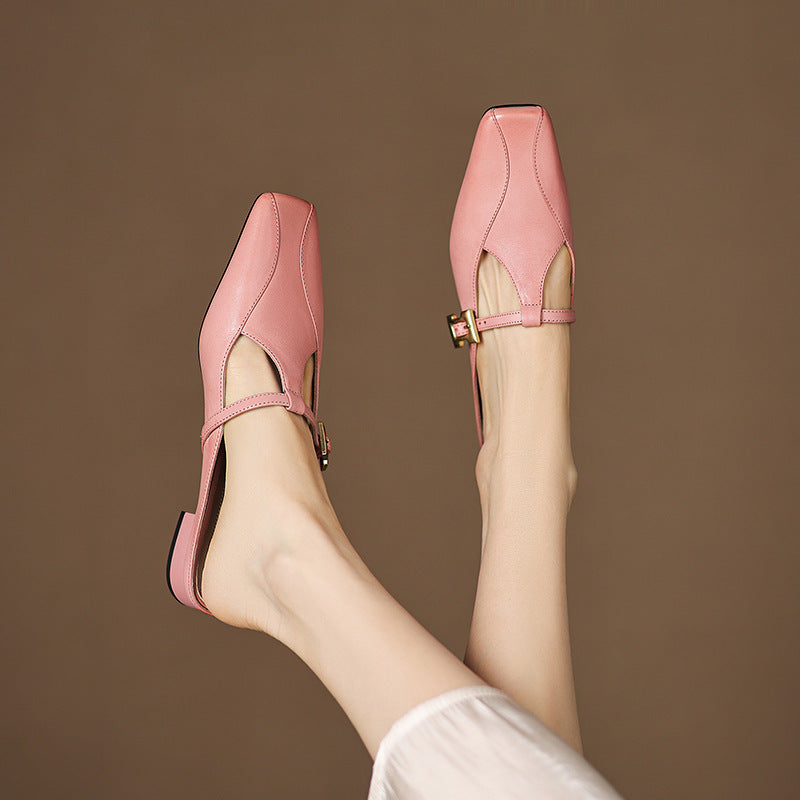Authentic Leather Keva Mules