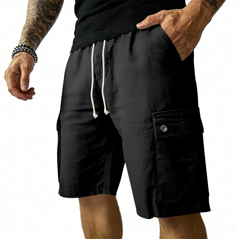 AliceLeon™ | Pantalon cargo court léger pour homme