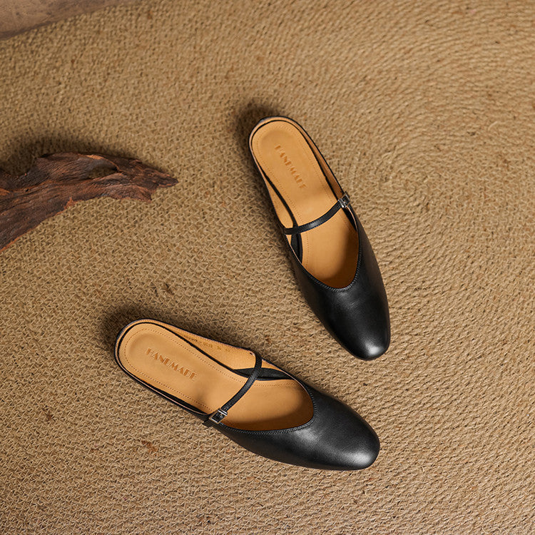 Marvyn Mules en Cuir Authentique