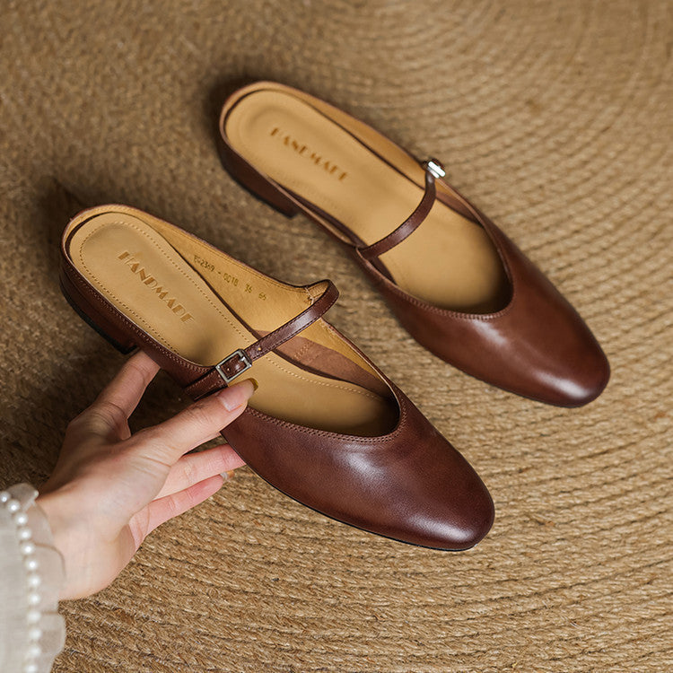 Marvyn Mules en Cuir Authentique