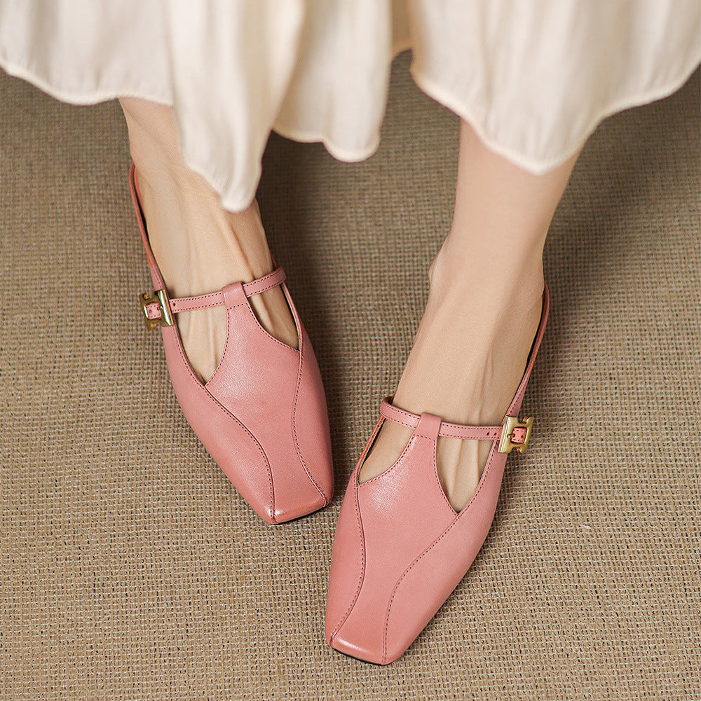Authentic Leather Keva Mules