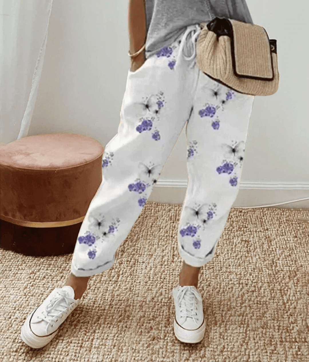 Pantalon Taille Haute