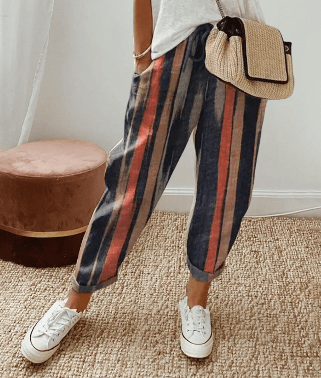 Pantalon Taille Haute