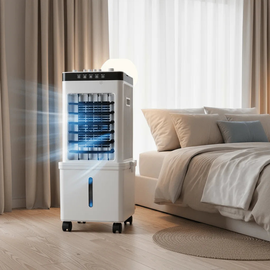 Climatiseur portable avec roulettes