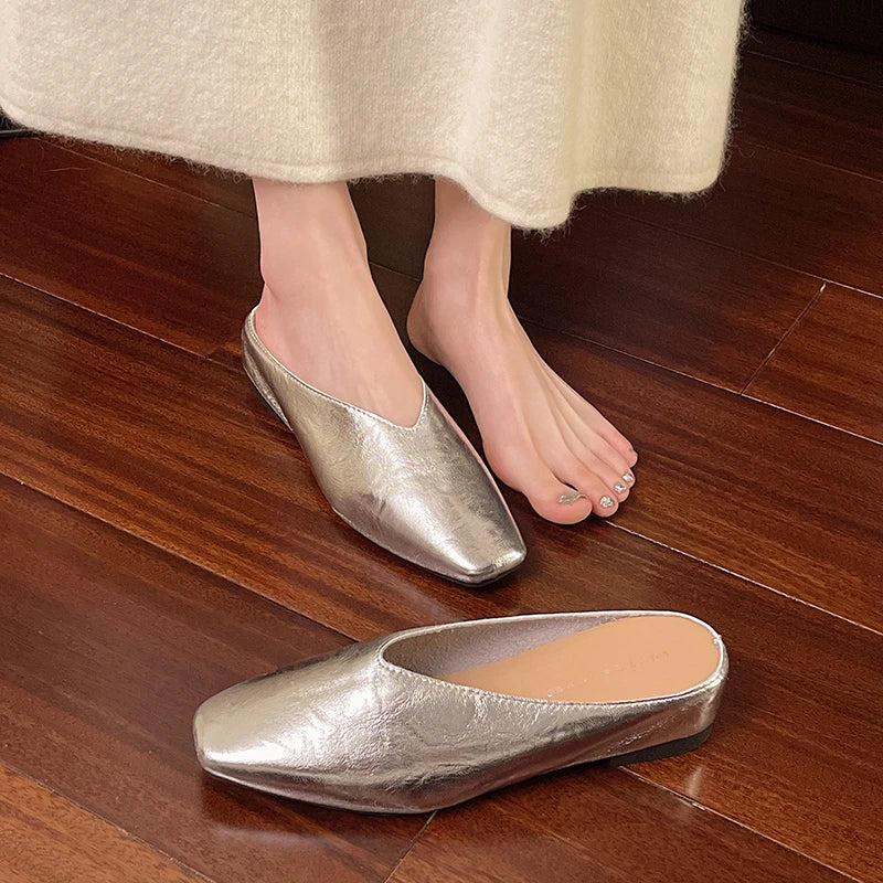 Lyra Slip-On Mules