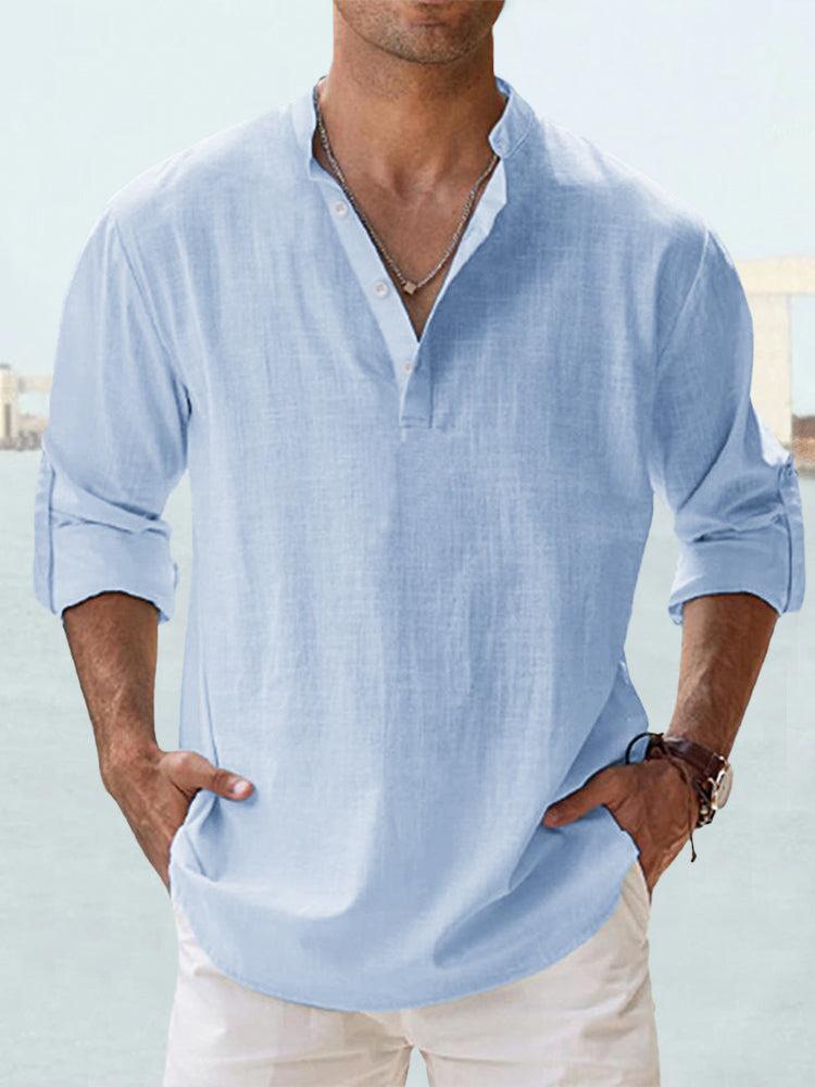 AliceLeon™ | Chemise en lin légère et respirante