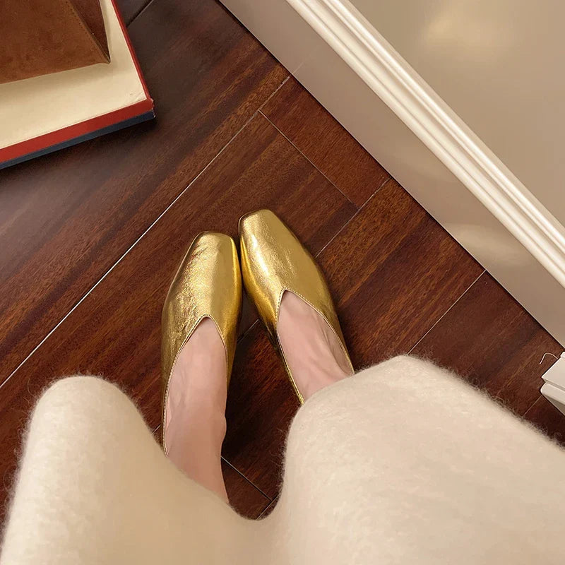 Lyra Slip-On Mules