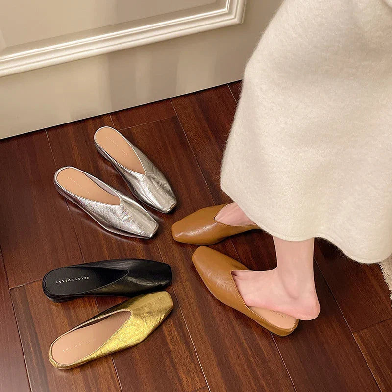 Lyra Slip-On Mules