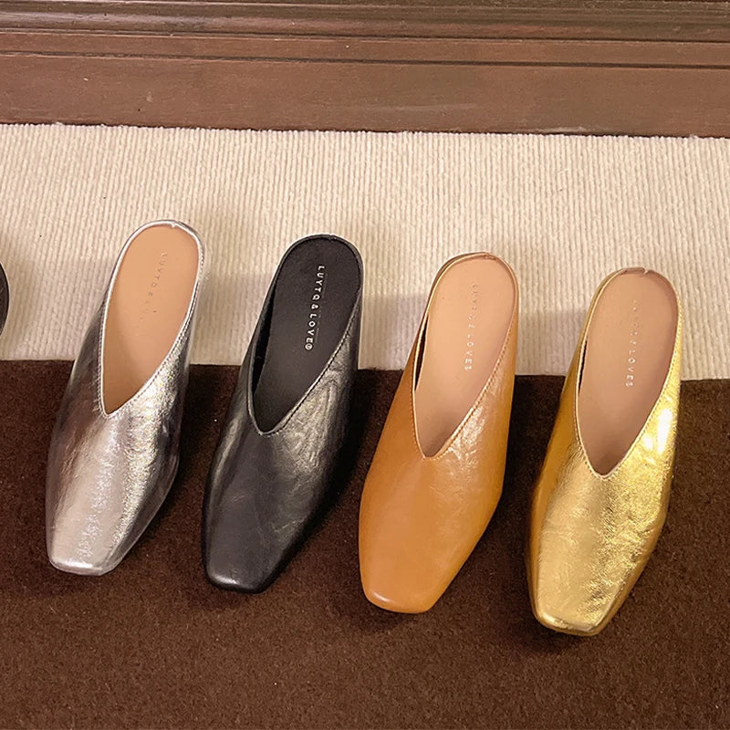 Lyra Slip-On Mules