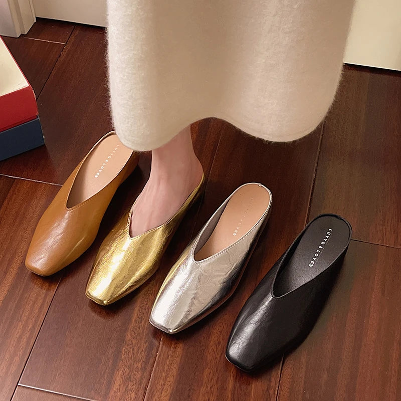 Lyra Slip-On Mules