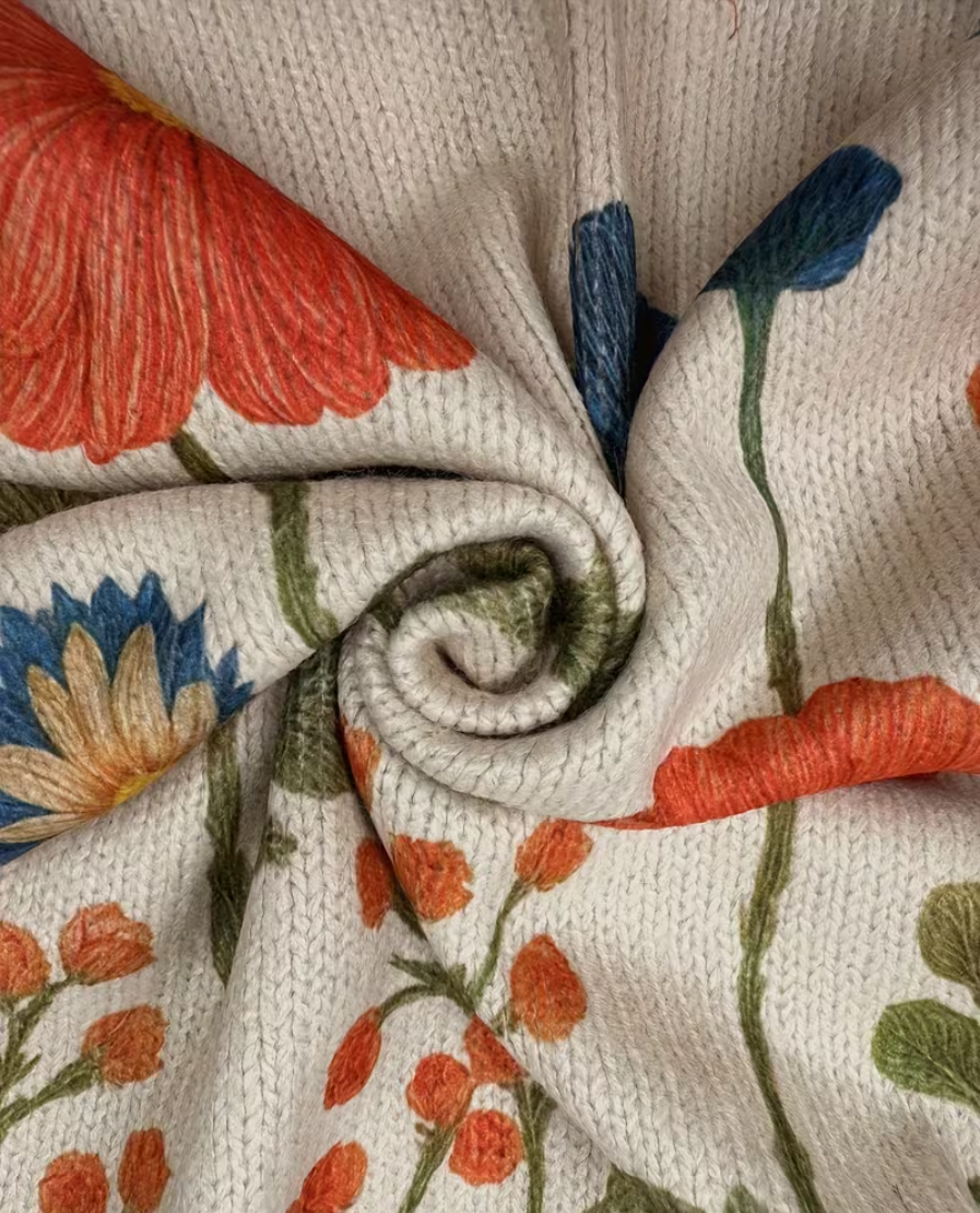 Wrenna | Cardigan Fleurs Sauvages