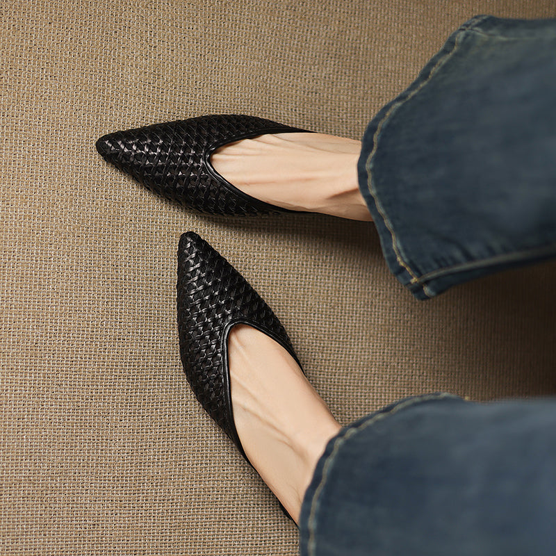 Olivia Mules en Cuir Authentique