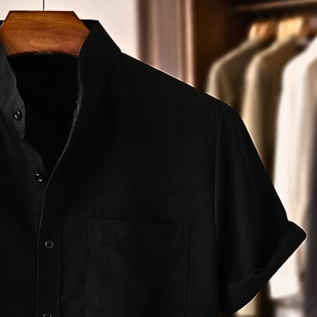 AliceLeon™ | Chemise en lin à manches courtes élégante