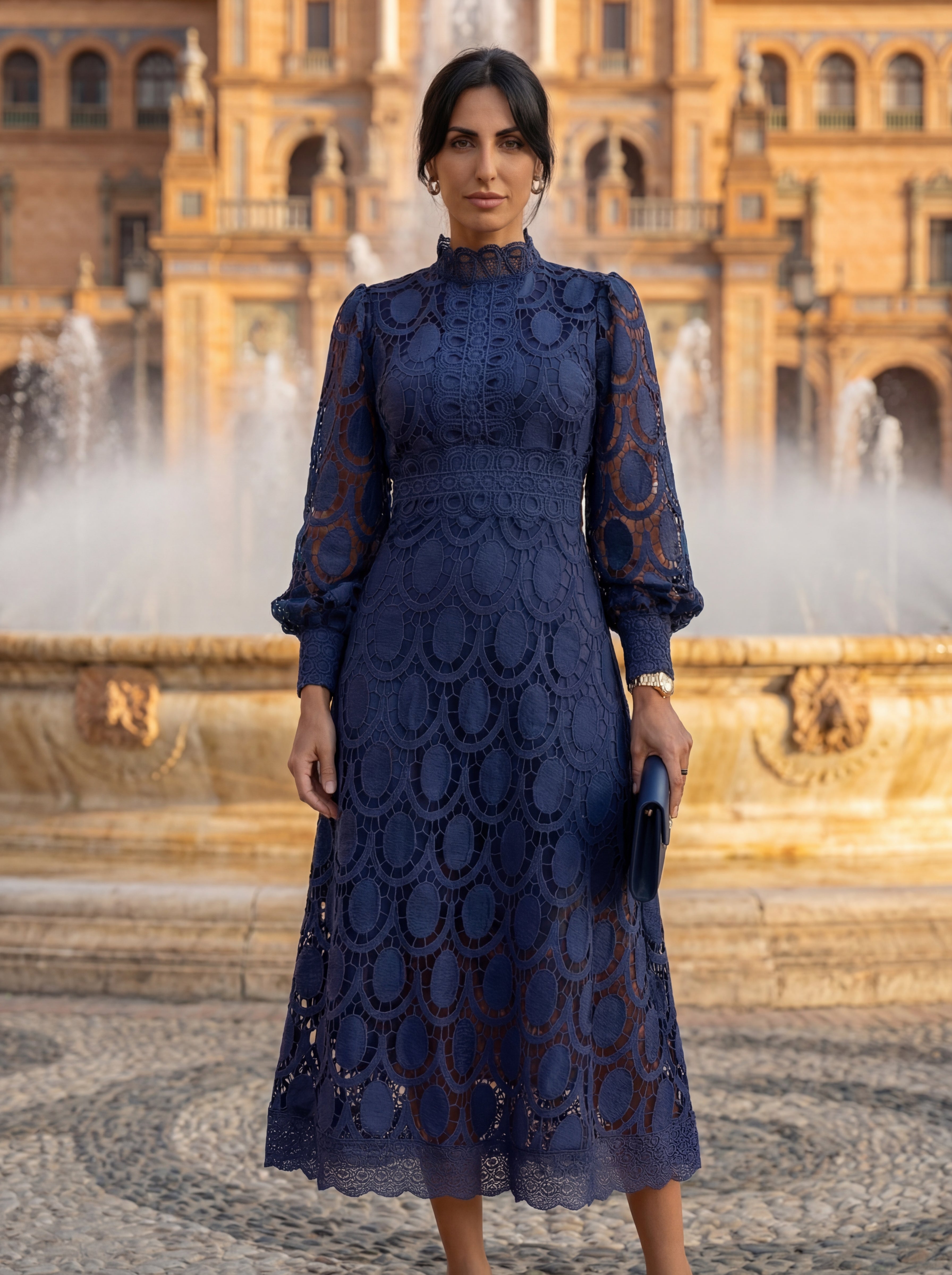 Carmona | Robe en dentelle