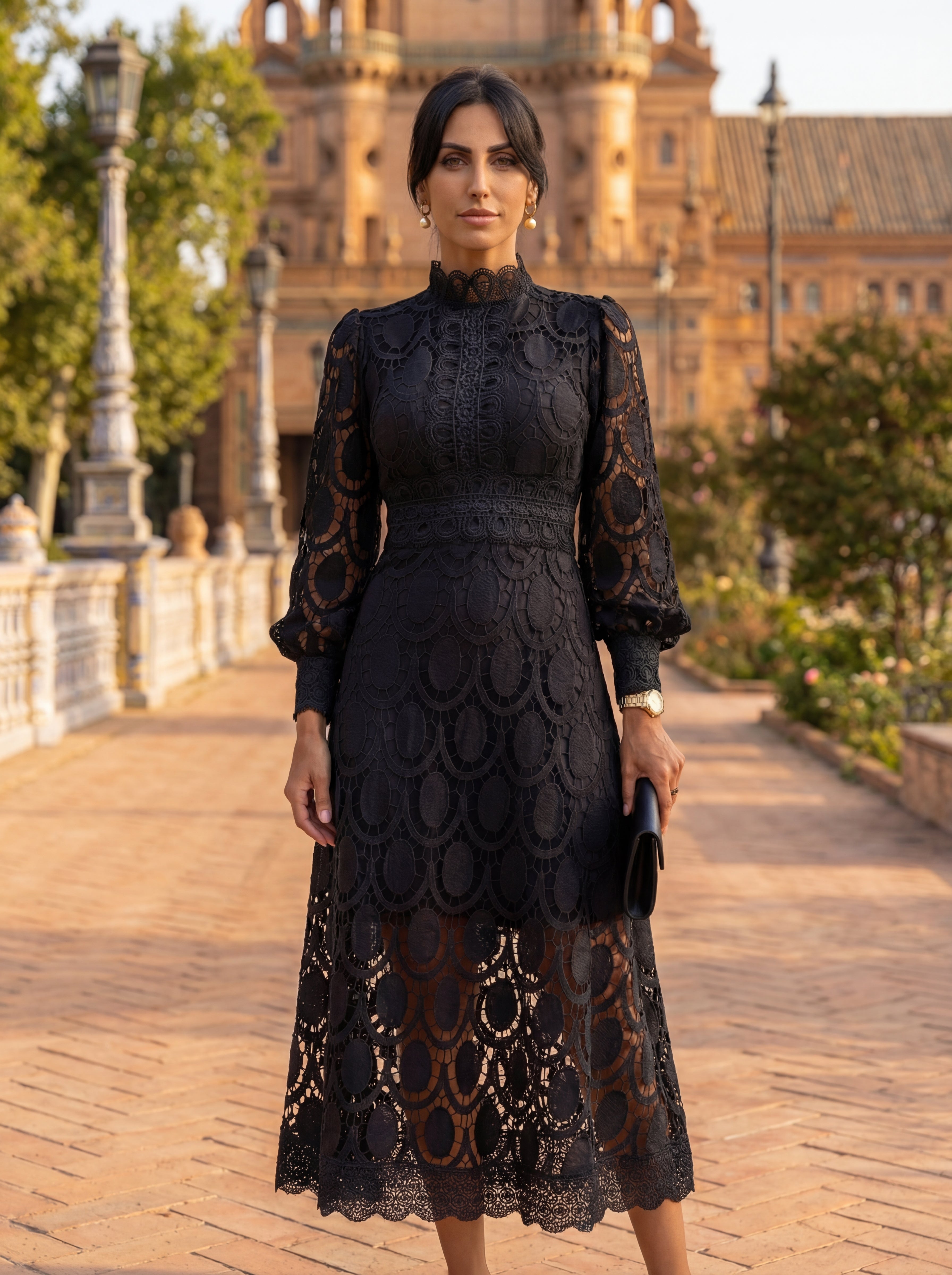 Carmona | Robe en dentelle