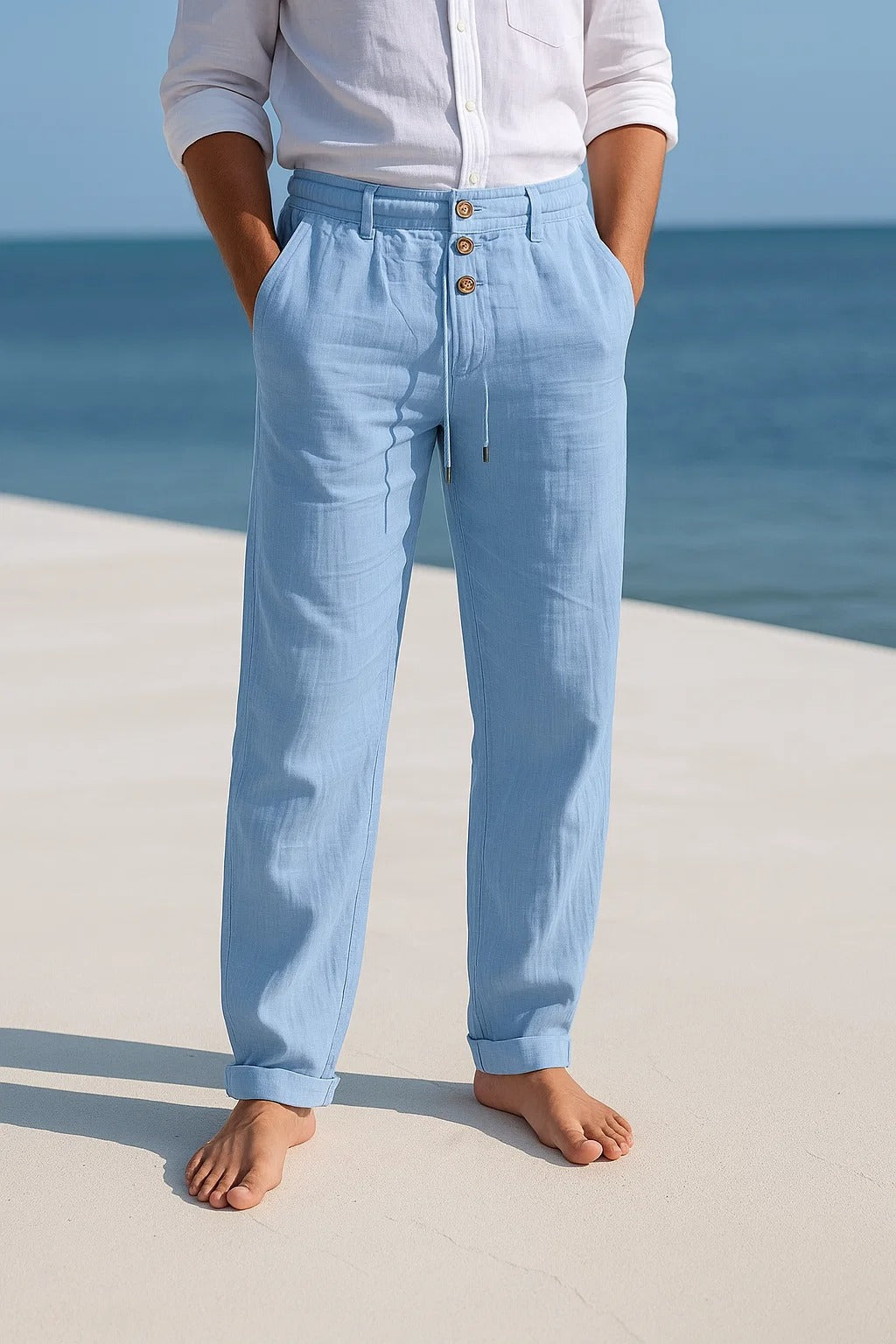 AliceLeon™ | Pantalon d'été en lin léger