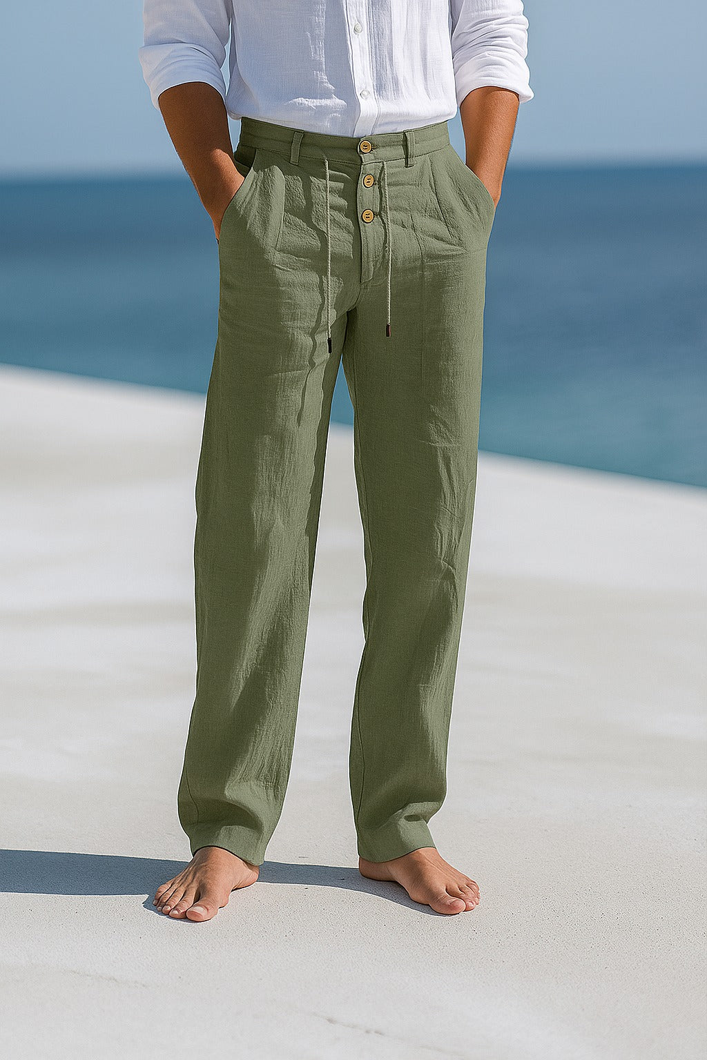 AliceLeon™ | Pantalon d'été en lin léger